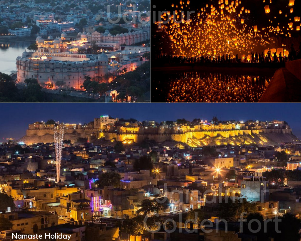 Jaisalmer and Udaipur Diwali by Namaste holiday