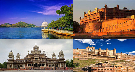 09 Days Rajasthan Tour covering attractions such as junagarh fort, amer fort, albert hall museum, lake city, and more by namaste holiday