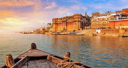 varanasi boat ride on ganges river in the land of shiva- kashi or varanasi. Book Varanasi North India Tour Package by Namaste Holiday